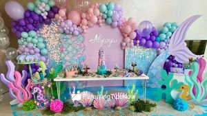 Mermaid Under the Sea Adventure Kids Birthday Party Theme